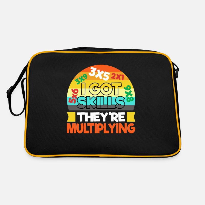 J’ai acquis des compétences qu’ils multiplient Sac Retro