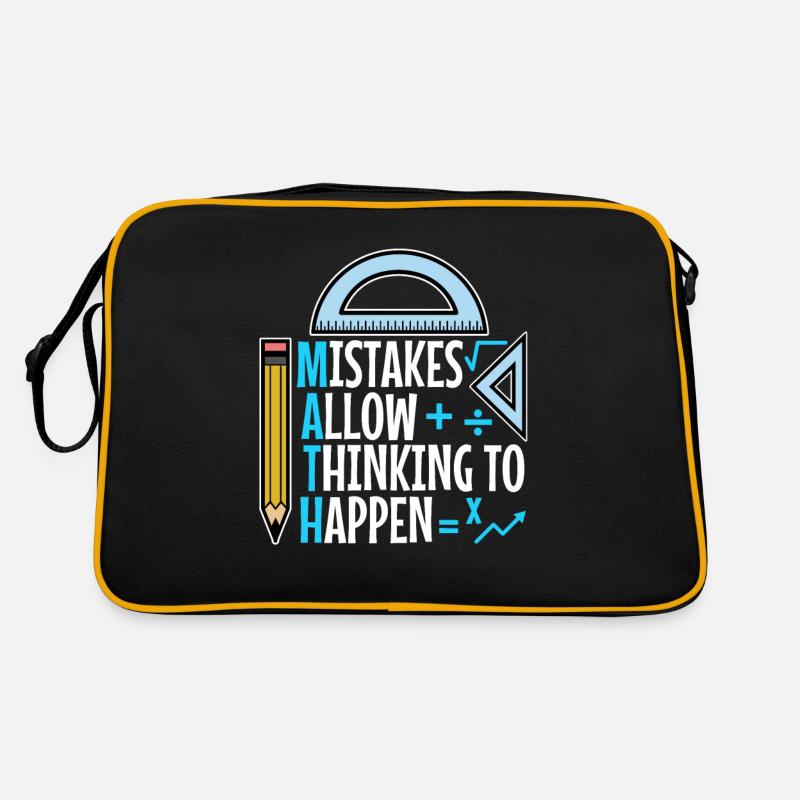 Mistakes Allow Thinking To Happen Retro Tasche