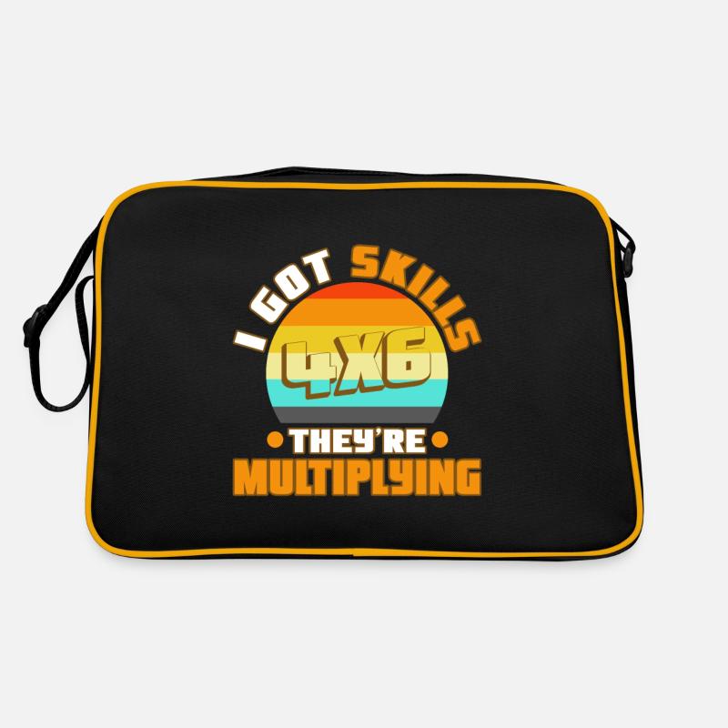 J’ai acquis des compétences qu’ils multiplient Sac Retro