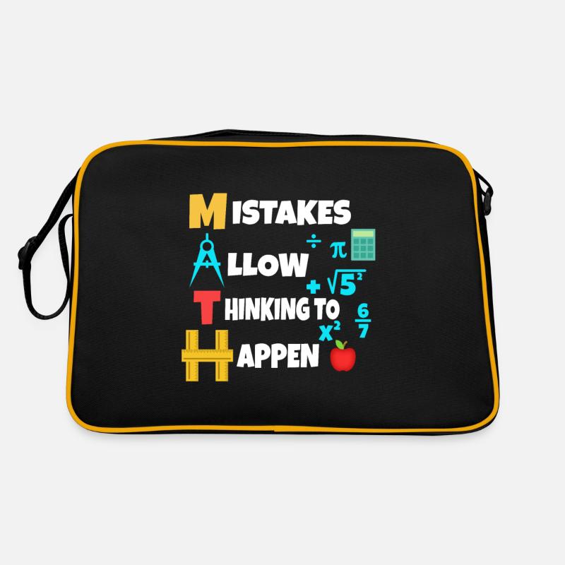 Chers maths grandissez et résolvez vos propres problèmes Sac Retro