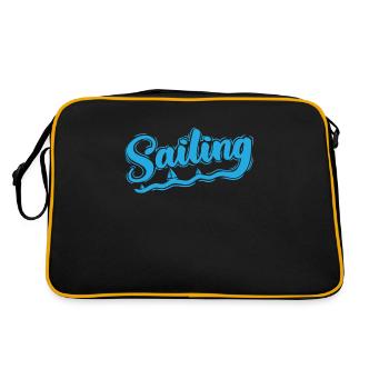 Voilier Voilier Sport Sports nautiques - Sac Retro - noir/or - Dos