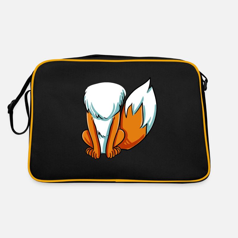 Fuchs Kostüm Retro Tasche