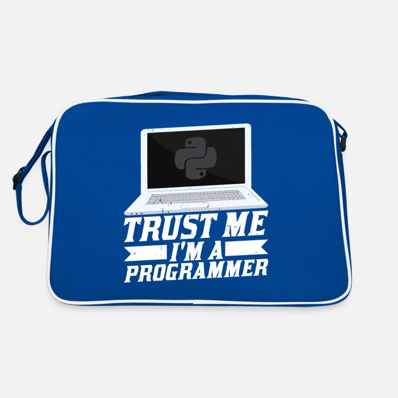 Trust Me I'm A Programmer Retro Tasche