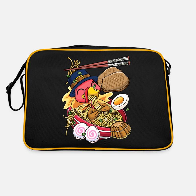 Kawaii Dinde Thanksgiving Ramen Sac Retro