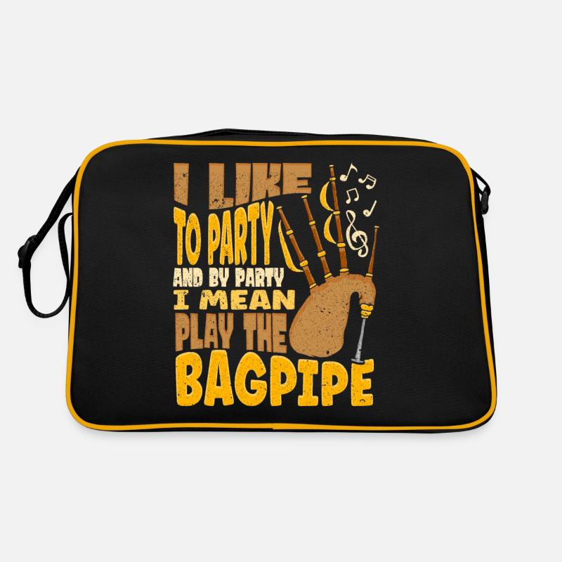 Jouer de la cornemuse écossaise Sac Retro