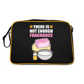 There Is No Enough Fragrance Soap Making Soap - Retro Bag - black/gold - Back