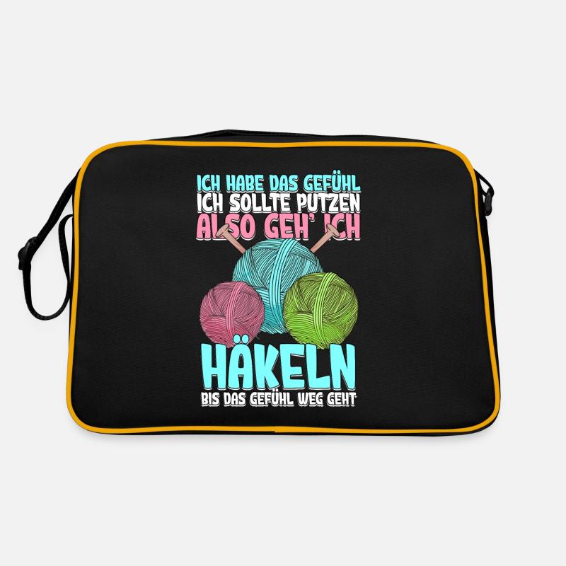 Häkeln Retro Tasche