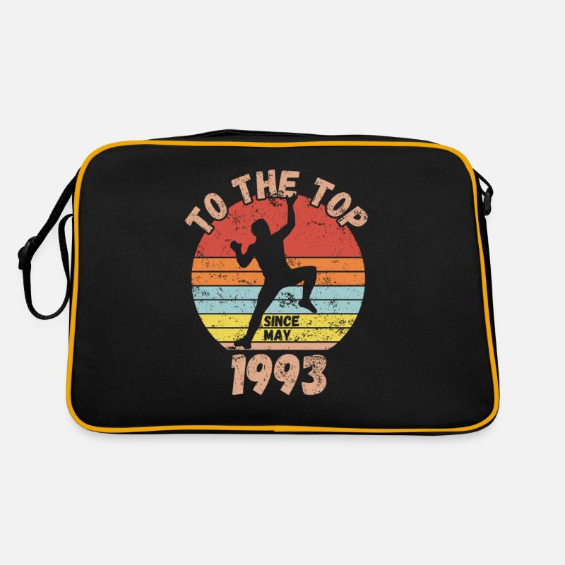 Geburtstag Klettern Bouldern seit Mai 1993 Retro Tasche