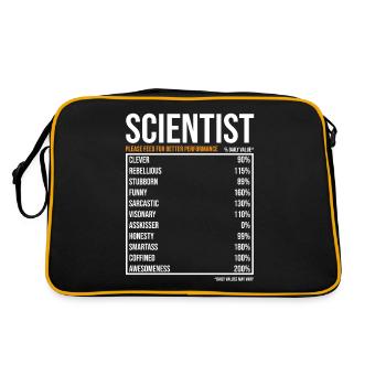 Les scientifiques valorisent daily Lustiger - Sac Retro - noir/or - Dos