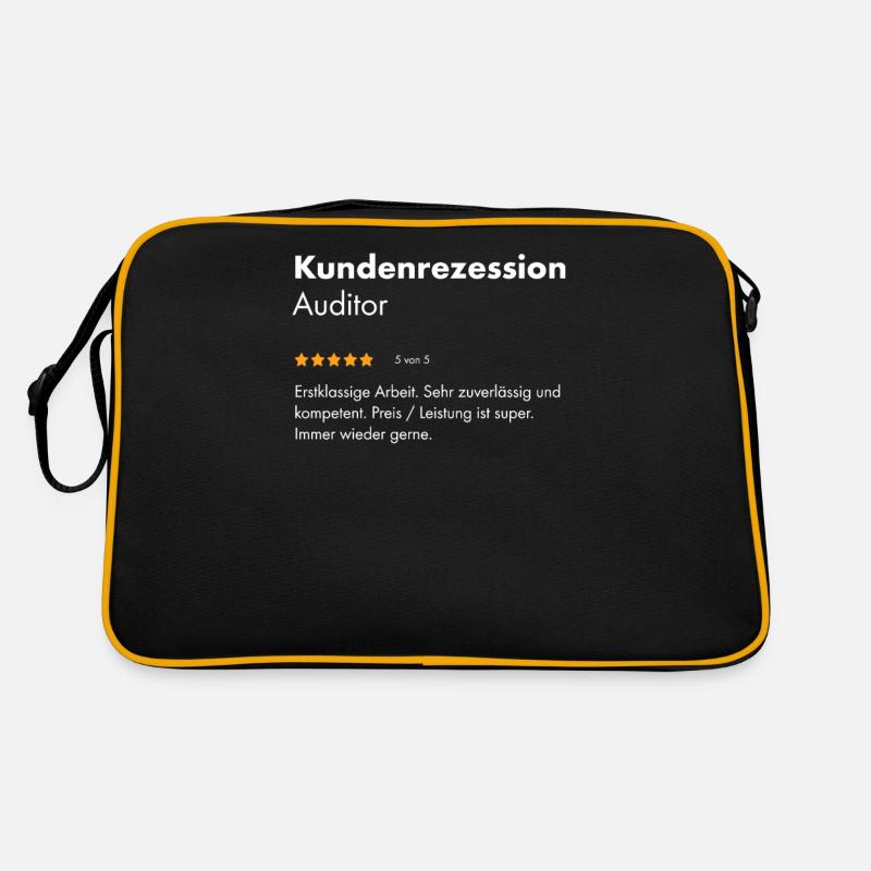 Auditor I Audit Motiv für internen oder externen Retro Tasche