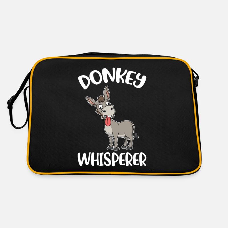 Donkey Whisperer Donkey Gift Retro Bag