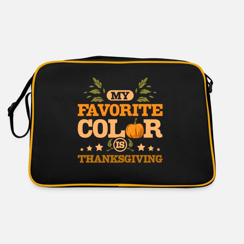 Ma couleur préférée est Thanksgiving Sac Retro