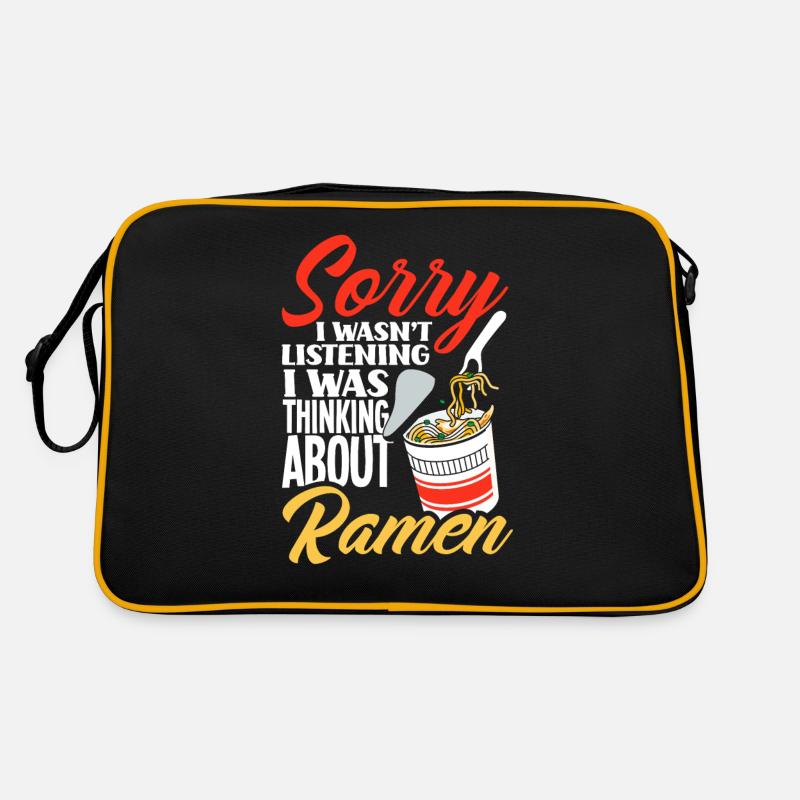 Lustiges Ramen Geschenk Retro Tasche