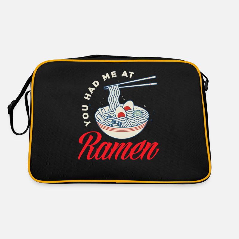 Lustiges Ramen Geschenk Retro Tasche