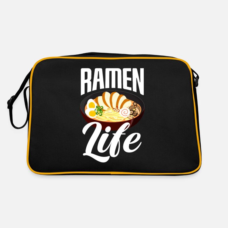Lustiges Ramen Geschenk Retro Tasche