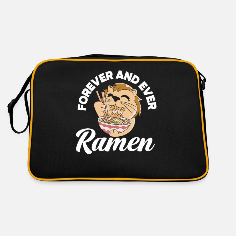 Für Immer Ramen Lustiges Ramen Retro Tasche
