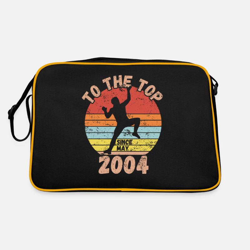 Anniversaire Escalade Bouldering depuis mai 2004 Sac Retro