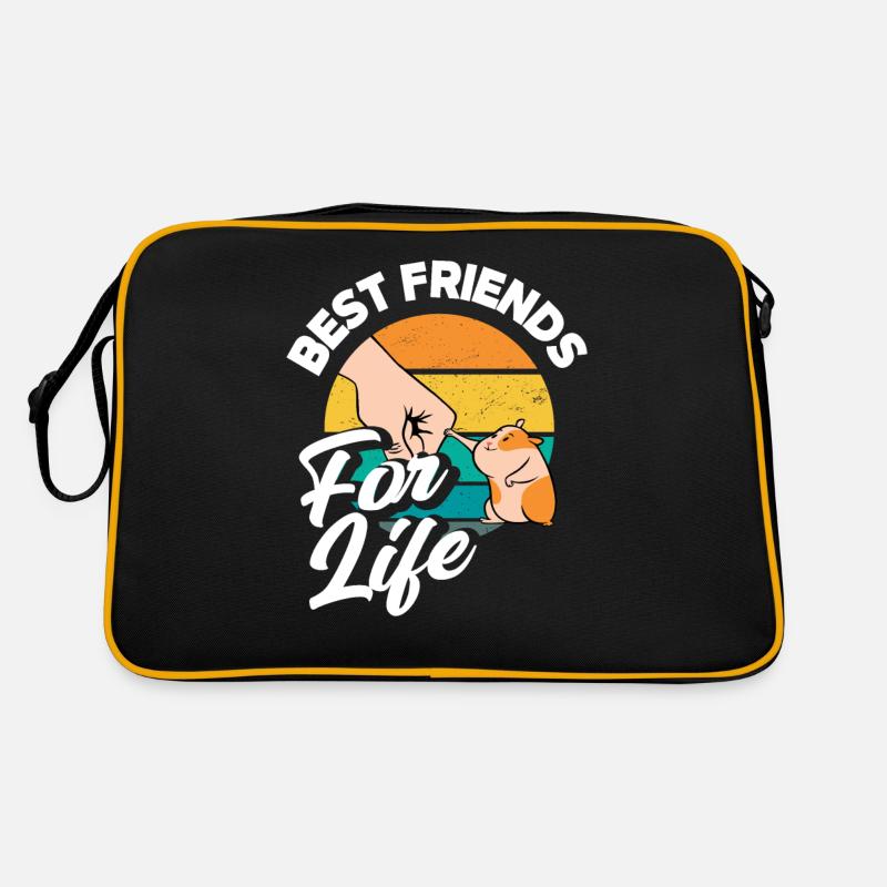 Funny Hamster Gift Retro Bag