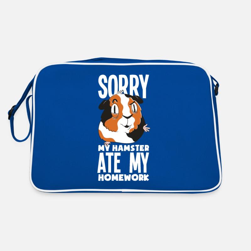 My hamster ate my homework Retro Bag