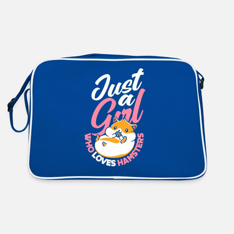 Funny Hamster Gift Retro Bag