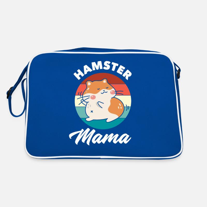 Funny Hamster Gift Hamster Mom Retro Bag
