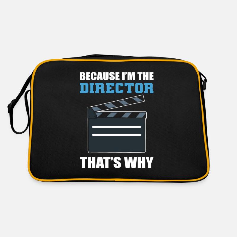Parce que je suis le réalisateur C’est pourquoi cinéaste Sac Retro
