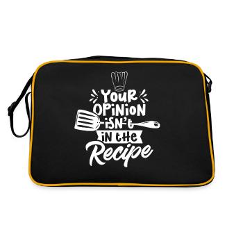 Your opinion is not included in the recipe Mama - Retro Bag - black/gold - Back