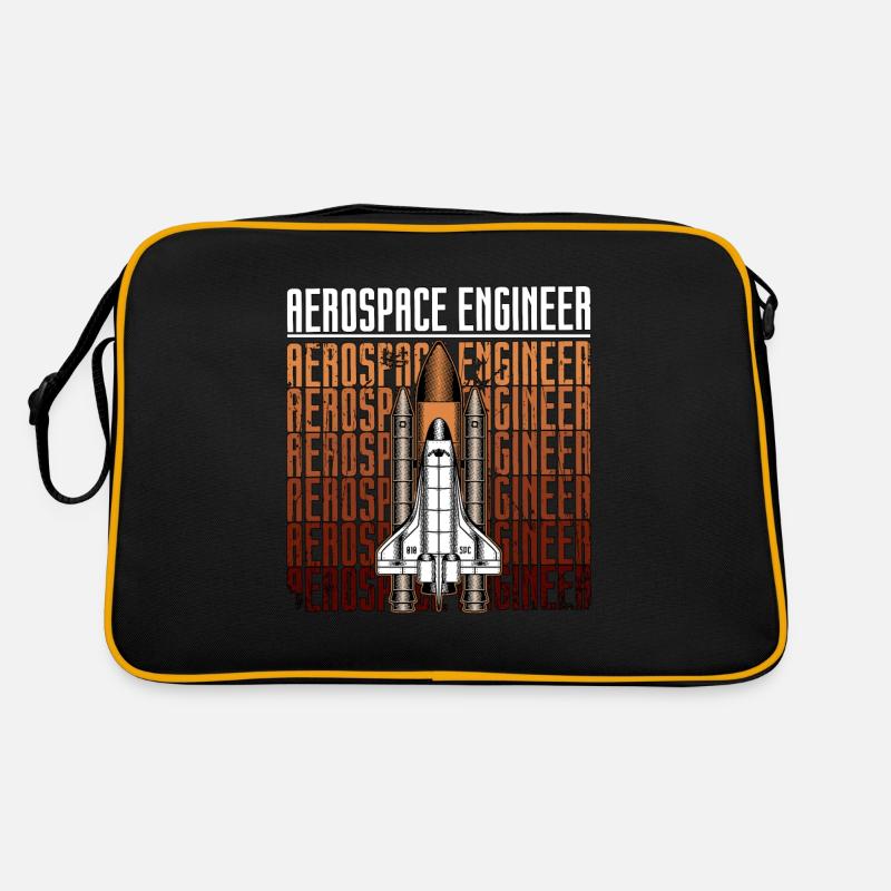 Aerospace Engineer Rocket Science Space Retro Retro Tasche