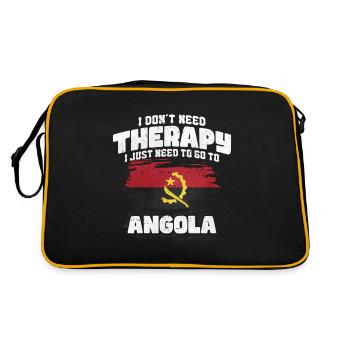 Angola - Sac Retro - noir/or - Dos