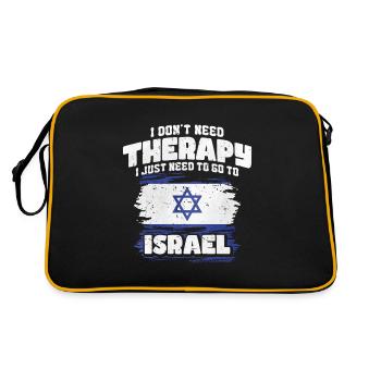 Israël - Sac Retro - noir/or - Dos
