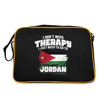 Jordanie - Sac Retro - noir/or - Dos