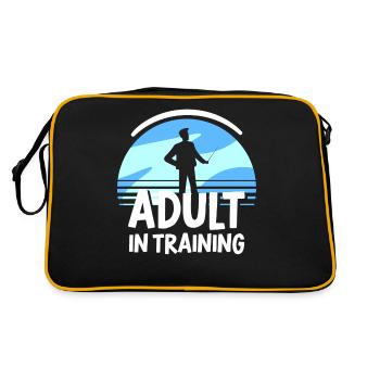 Adulte en formation Anniversaire Adulte - Sac Retro - noir/or - Dos