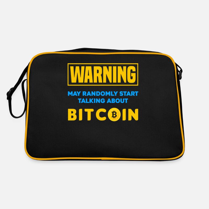 Bitcoin Trader Cryptos Cadeau Sac Retro