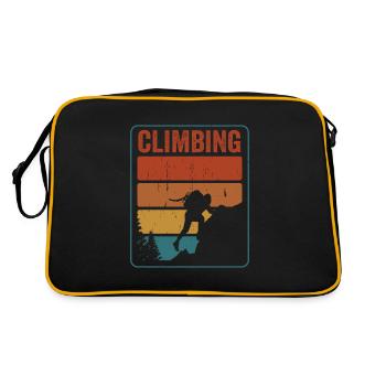 Grimpeur Escalade Vintage Escalade - Sac Retro - noir/or - Dos