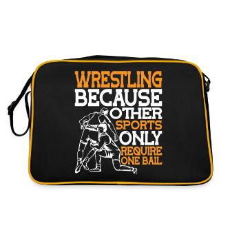Lutte Autres sports ne nécessite qu’une seule balle 2 - Sac Retro - noir/or - Dos
