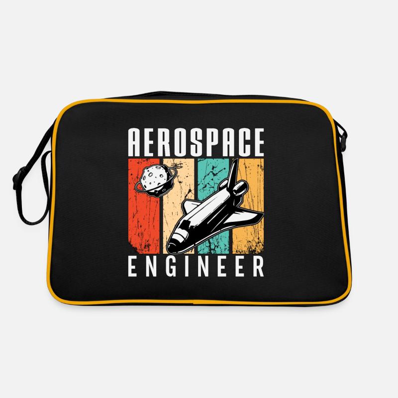 Aerospace Engineer Rocket Space Engineering Retro Retro Tasche
