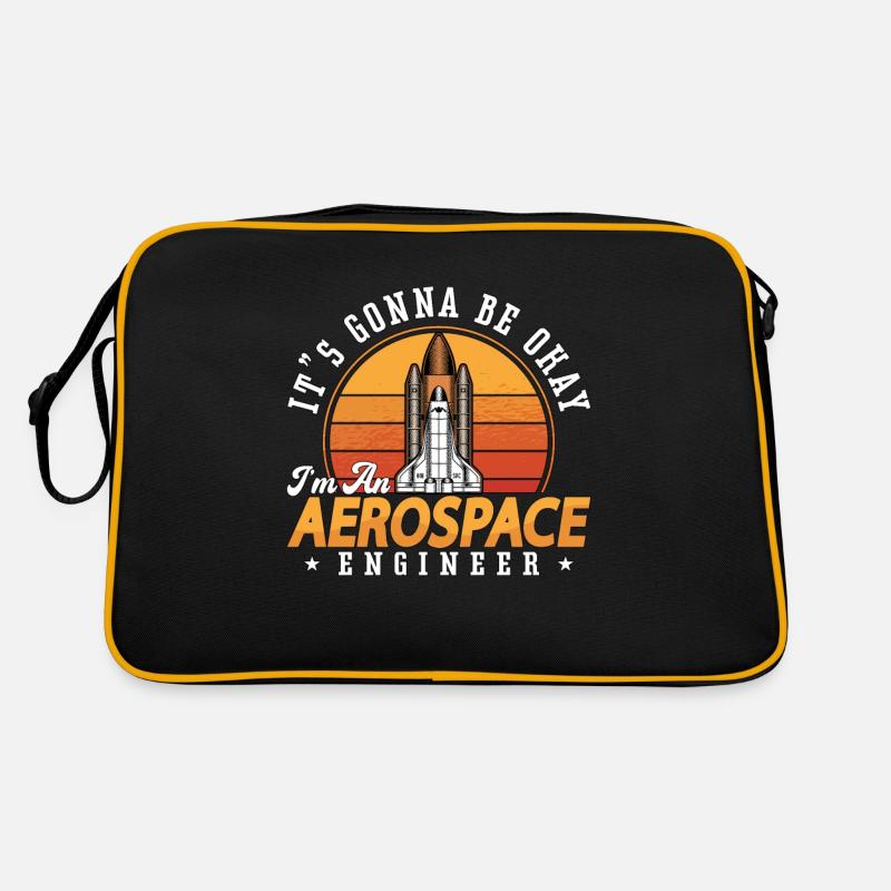 Aerospace Engineer It's Gonna Be Okay Retro Space Retro Tasche