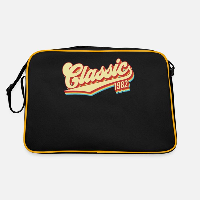 1982 Geburtstag Retro Tasche