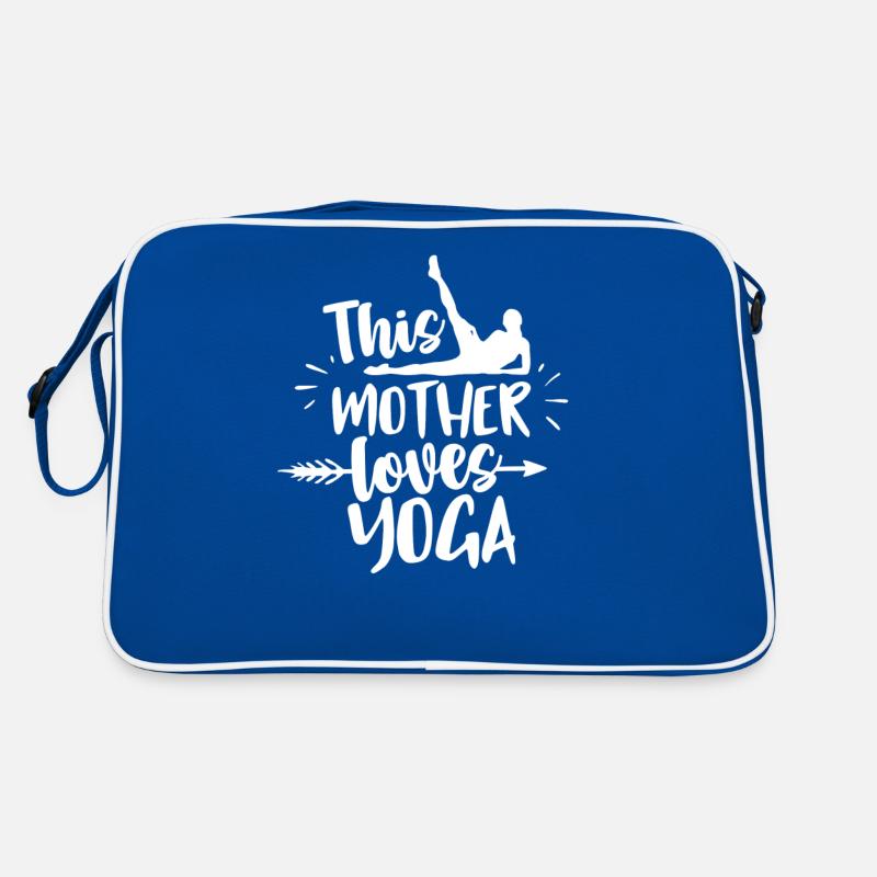 Diese Mutter Liebt Yoga Mama Mami Hobby Retro Tasche