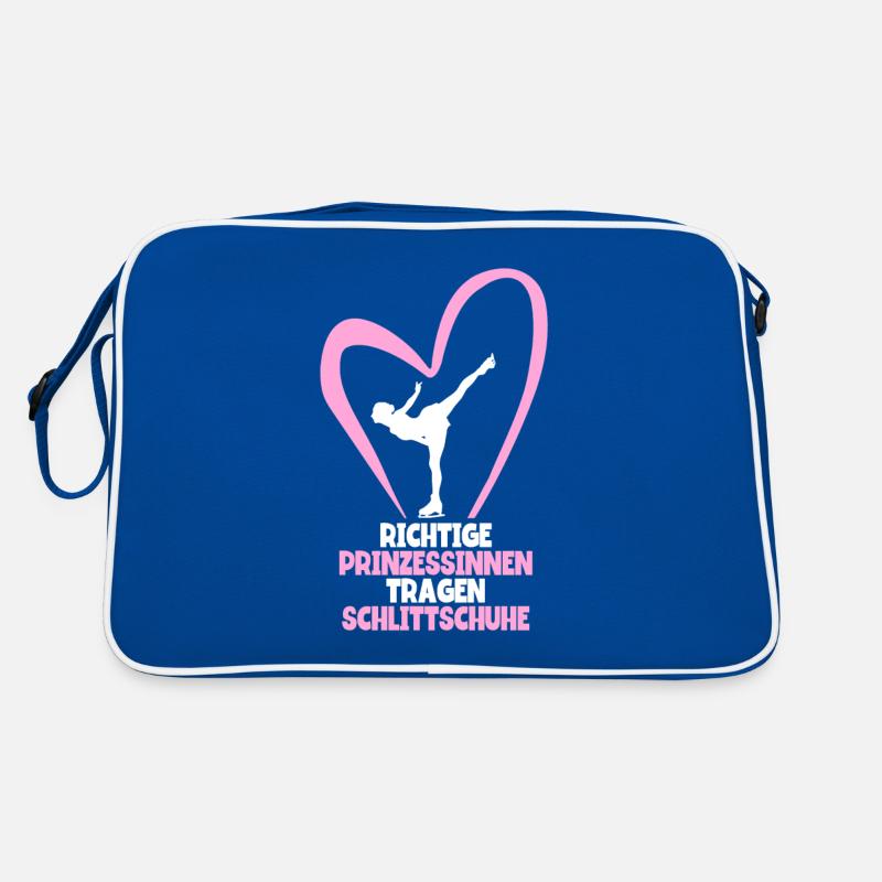 Eislaufen Retro Tasche