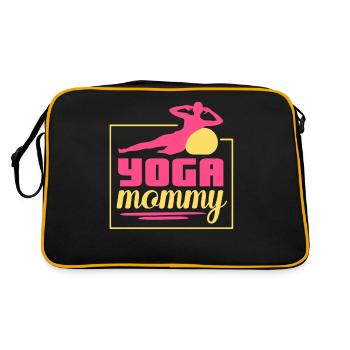 Yoga Mami Hobby Mother Mom - Retro Bag - black/gold - Back