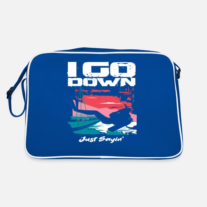 Diving Diver Gift Retro Bag