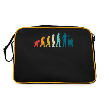 Aquarist - Retro Bag - black/gold - Back