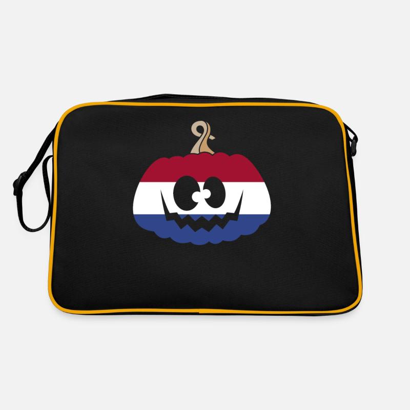 Ungarn Halloween Kürbis Retro Tasche