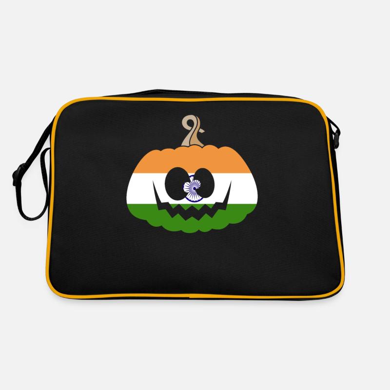 Ungarn Halloween Kürbis Retro Tasche