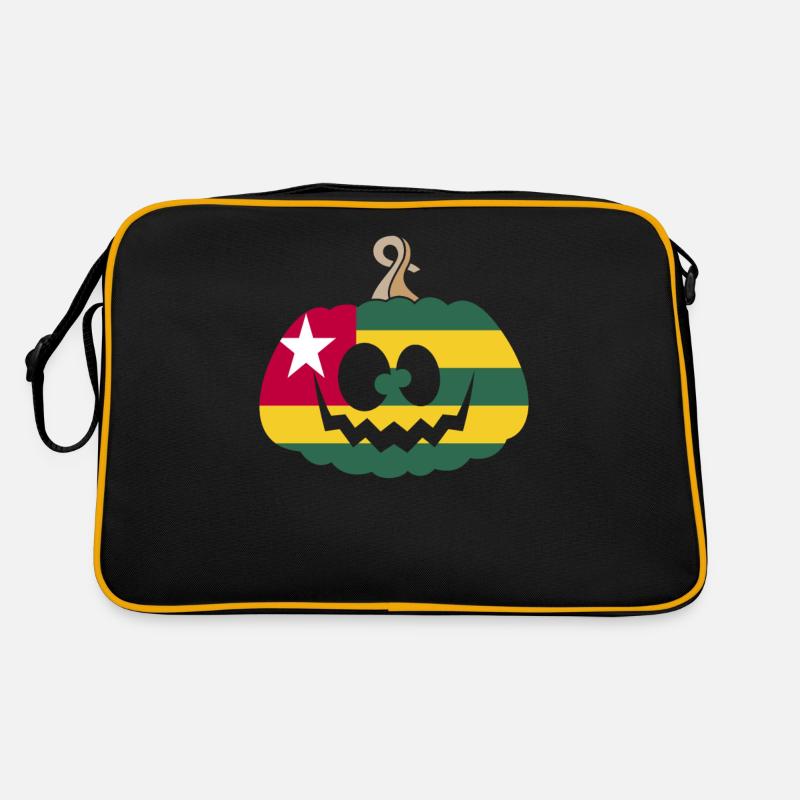 Ungarn Halloween Kürbis Retro Tasche