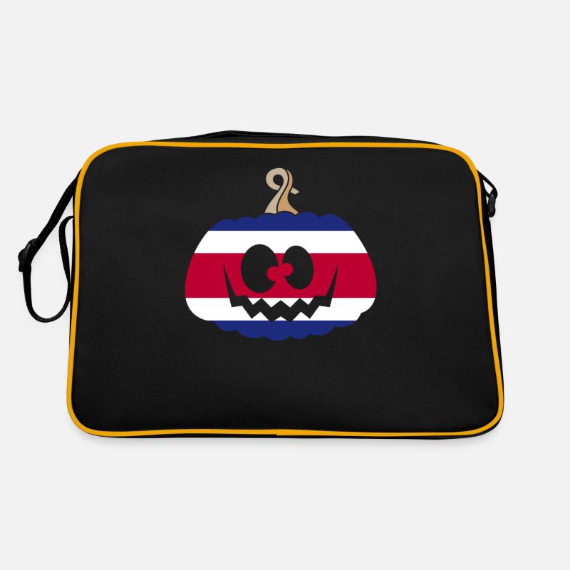 Ungarn Halloween Kürbis Retro Tasche