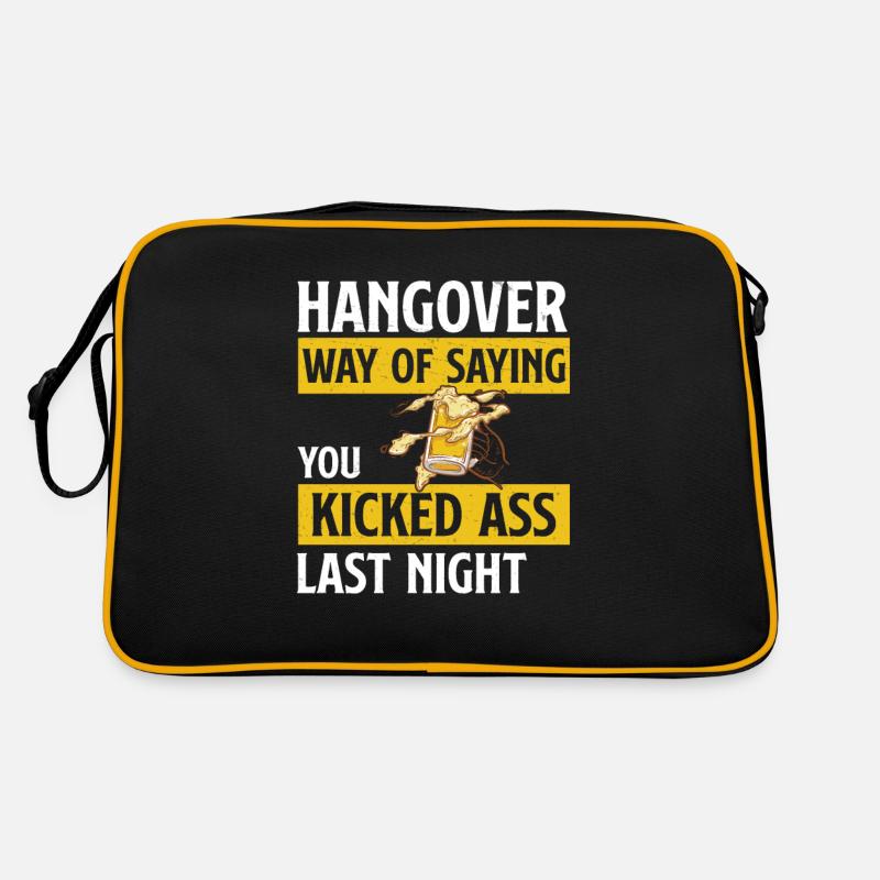 Hangover Funny Drinking Humor For An Alcoholic Retro Bag