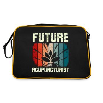 Futur acupuncteur - Sac Retro - noir/or - Dos