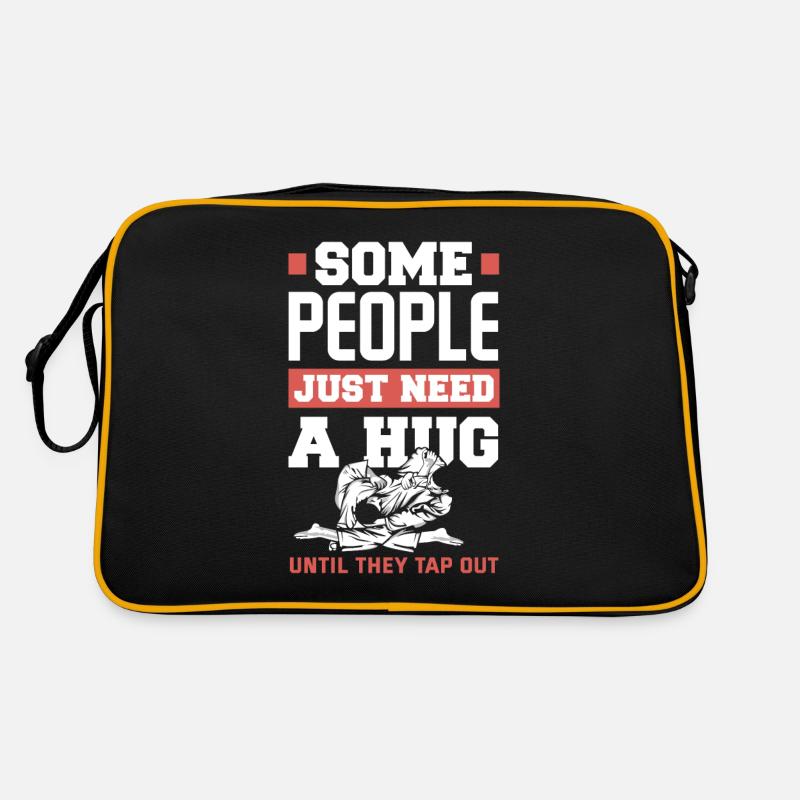 Jiu Jitsu Jiu Jitsu Jiu Jitsu - Retro Bag - black/gold